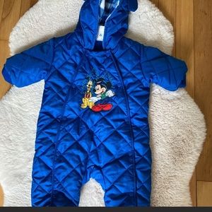 NWT Disney baby snowsuit